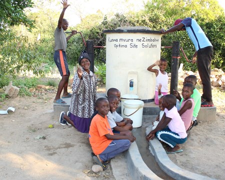 Elephant Pump in Zimbabwe Named by Optima