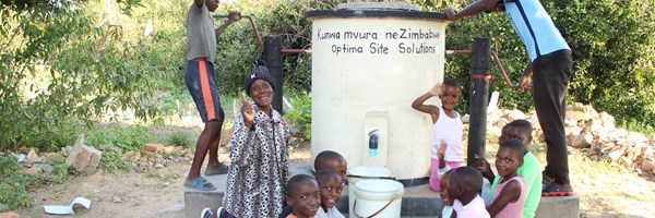Elephant Pump in Zimbabwe named by Optima